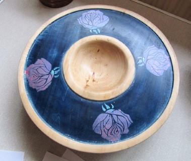 Decorated Bowl by Geoff Christie